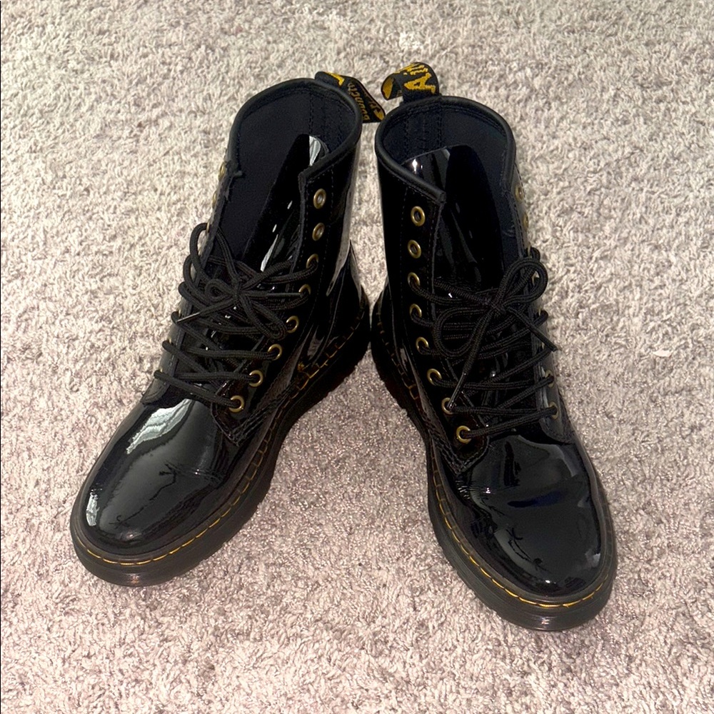 WOMEN'S DR. MARTENS ZAVALA COMBAT BOOTS